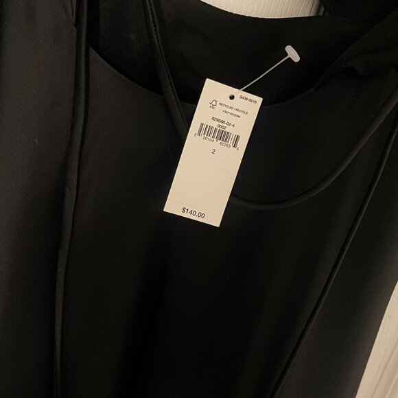 NWT Banana Republic Satin Cutout Midi Slip Dress - Picture 3 of 7